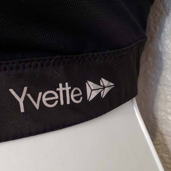 Yvette High Impact Sports Bra Front Closure Double Deck Mesh Running 44D 44E 44F - Picture 9 of 14